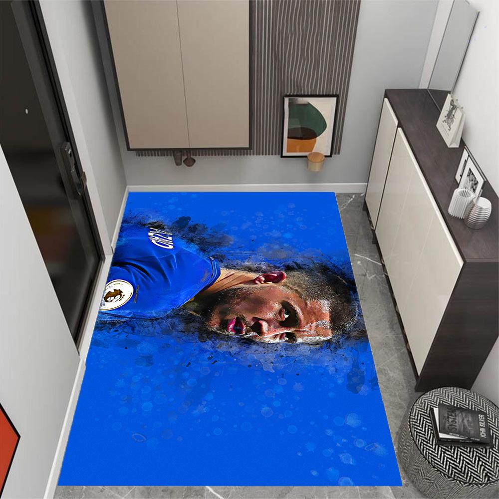 Belgian Football Star Carpet Perfect for Game Room Decorate room Outdoor Kitchen Anti-slip Rug Office home decor Perfect Birthday/Christmas Gift Idea
