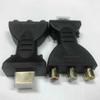-Совместимо с 3 видеоаудиоадаптерами RGB RCA -Адаптер видеоаудио 3 RCA "папа" Компонентный разъем