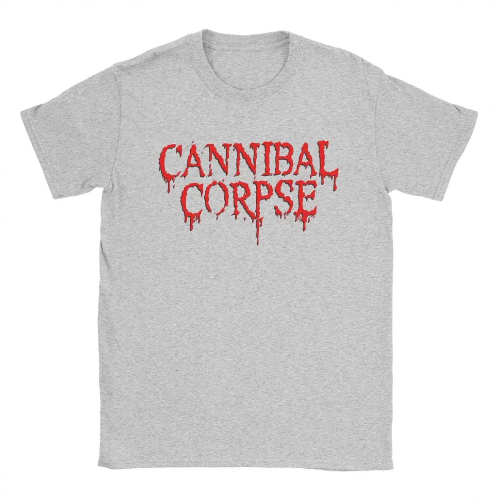 Cannibal-Corpse-Symbol Men's T Shirt Novelty Tee Shirt Short Sleeve Crew Neck T-Shirts Pure Cotton 4XL 5XL Clothing
