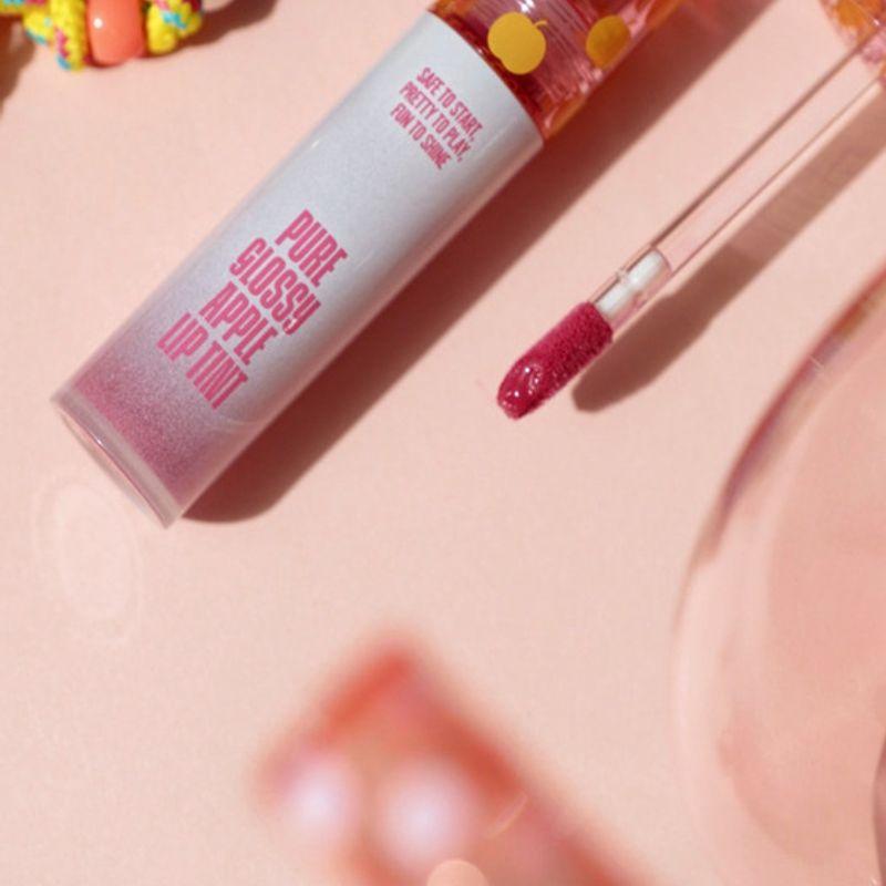 Блестящий тинт для губ Apple Lip Tint Apple Blossom Lavender (с брелоком)