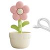 Cute Desktop Cool Fogger 300ml Cool Mist Air Purifier Flower Air Humidifier  Office