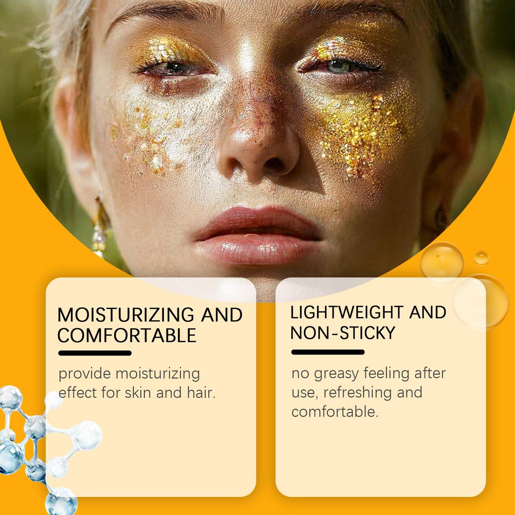 Гель-блестки для тела, волос, макияжа. Цветной гель-блестки. Мягкие ингредиенты. Быстро создают привлекательные эффекты.