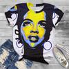Fashion Funny 3D Print Women's T-Shirts Tops Short Sleeve T Shirt Summer Kawaii Africa Graphic Tees Loose Oversized Clothing