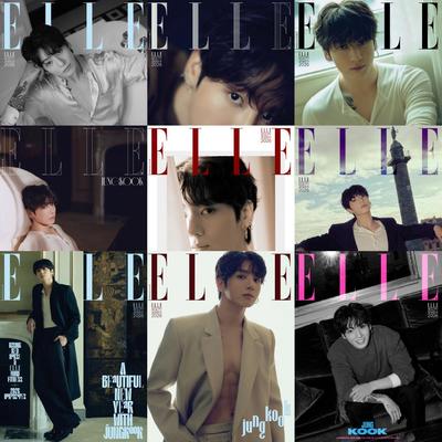 Предзаказ журнала ELLE Январь 2026 Обложка BTS Чонгук