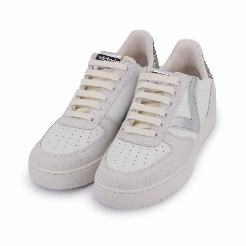 Кроссовки кожаные Плата 1258233 т36-41 Женщина VICTORIA