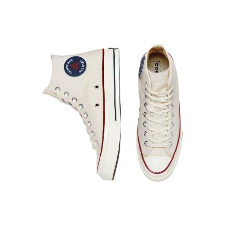 Converse Кеды Chuck 70 High Бежевые Унисекс Коричневый Темно-синий 169894C