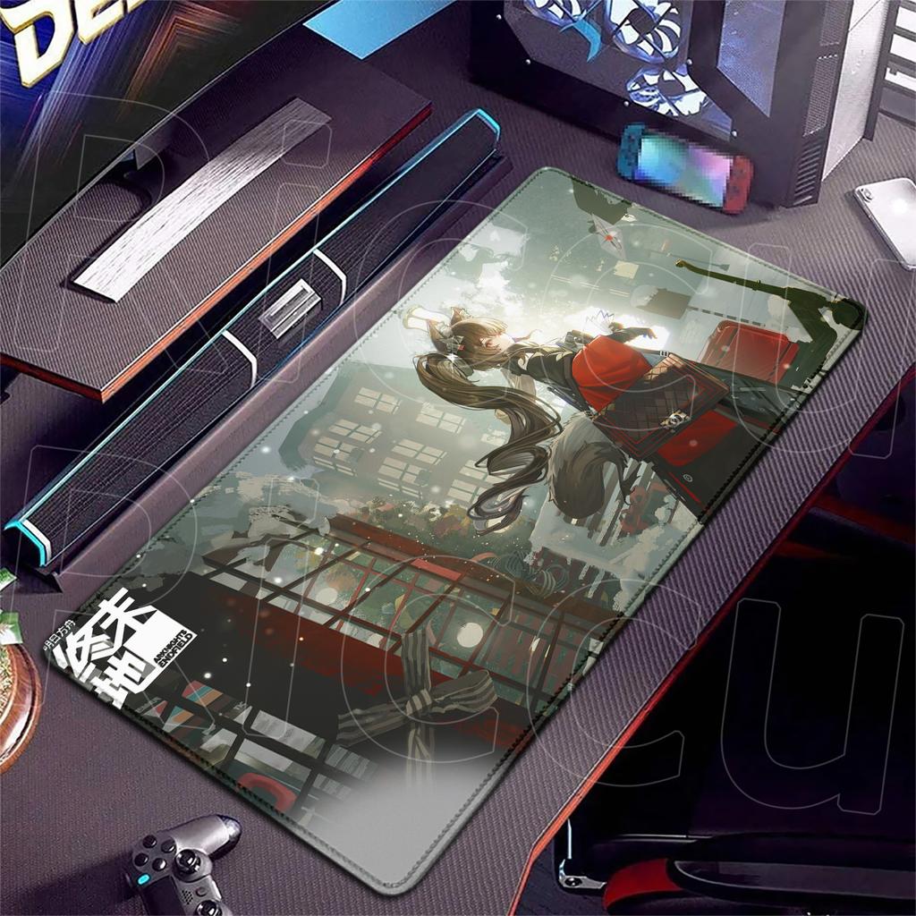 XXL HD Аниме девушка Arknights Endfield Гилберта Игровая Коврик для мыши Нескользящая Резиновая Геймерская Коврик для Компьютерного стола Ноутбука Офисный Большой ковер