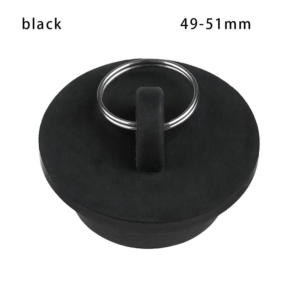 Rubber Round Washroom Kitchen Drain Cover Bathtub Stopper Bathroom Supplies Sewer