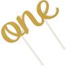 Baby Birthday Cake Toppers 1 Year Old Cake Insert Card Birthday Party Decoration Tool