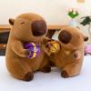 Capybara Basketball Plush Toy Cartoon Stuffed Animal Doll Room Decoration Gifts