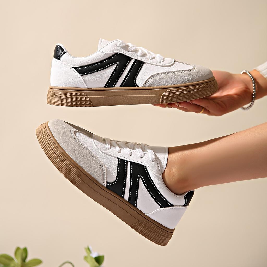 Женские новые дизайнерские туфли баотоу на шнуровке для улицы, женские повседневные модные удобные универсальные повседневные кроссовки, Zapatos De Mujer