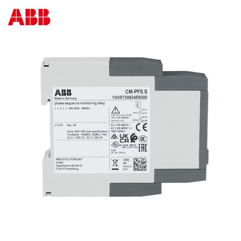ABB Three-Phase Sequence and Phase Loss Protection Relay