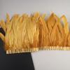10Meters Rooster Tail Feathers Trim 25-30Cm Coque Feathers Trimming For Handiwork Crafts Carnival Dress Skirt Costumes Plumes