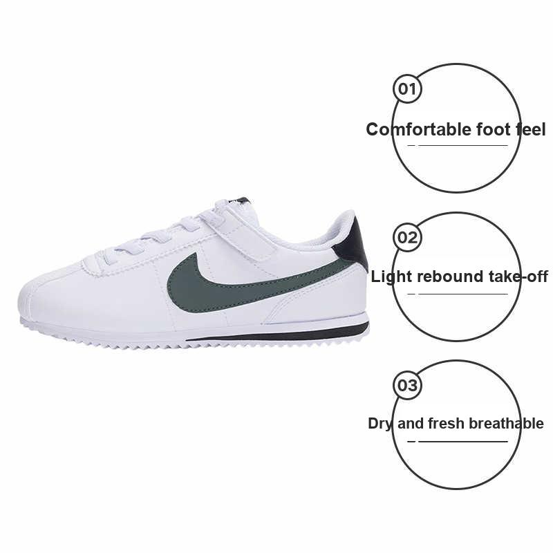 Nike Детские кроссовки Cortez EasyOn PS White Vintage Green Black DM0951-106