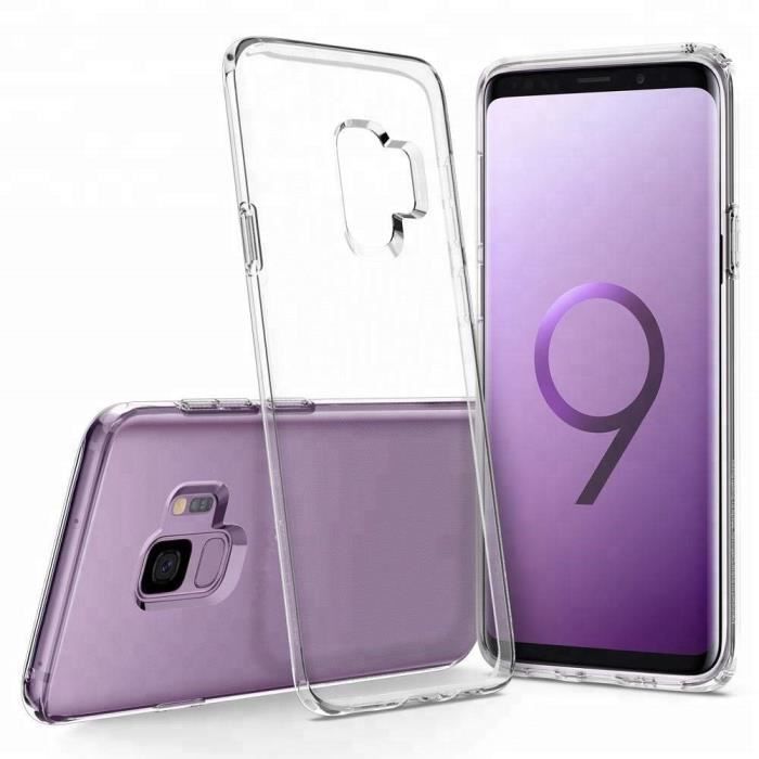 Film de protection - Toproduits® - Samsung Galaxy S9 - Verre trempé incurvé - Coque de protection - Noir