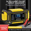 Зарядное устройство для мотоциклетного аккумулятора Автомобильные аксессуары 3-ступенчатые Зарядные устройства для свинцово-кислотных, AGM, GEL аккумуляторов 12В 6А Интеллектуальная быстрая зарядка