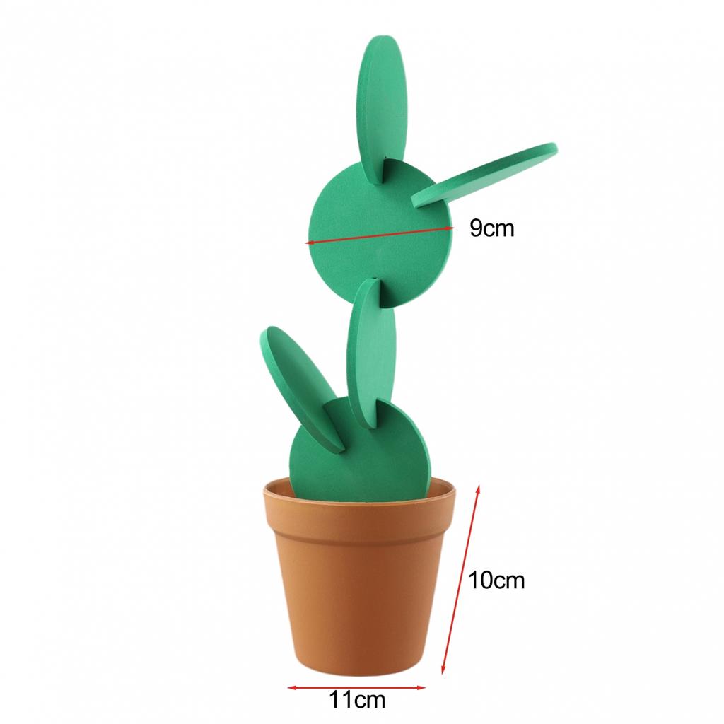 Набор подставок с креативным дизайном и подставкой в виде цветочного горшка для хранения, для декора стола