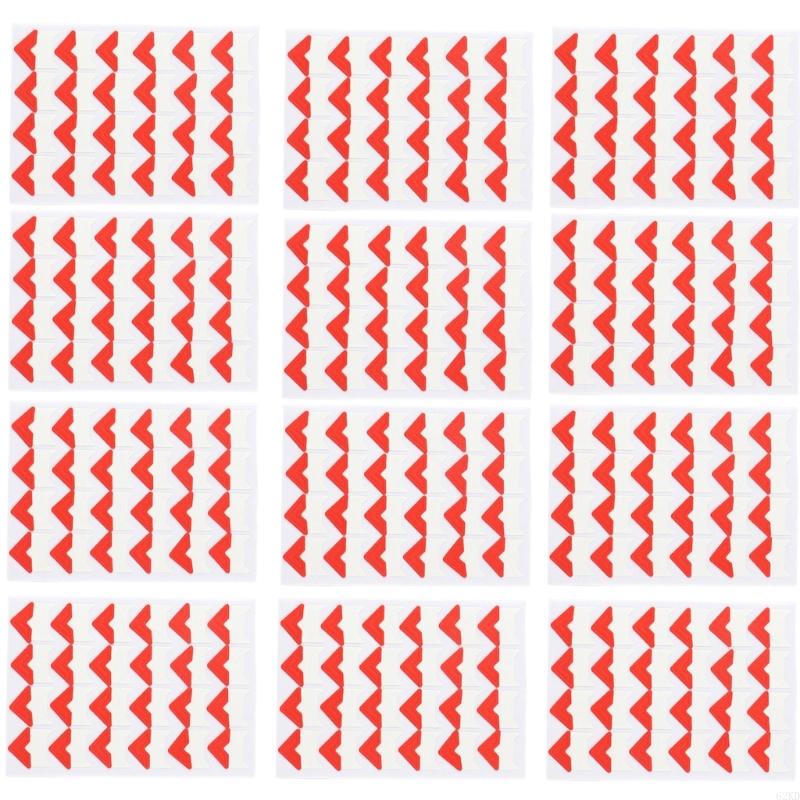 62KD Pack of 12 Adhesive Photo Corner Sticker for Scrapbooking and Album