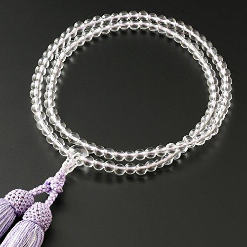 Киотский буддийский алтарь четки хаяси молитвенные четки риндзай дзен подлинные хрустальные кисточки официальная церемониальная сумка четки киотские молитвенные четки 2-цветные (Для женщин) [Набор бусин]