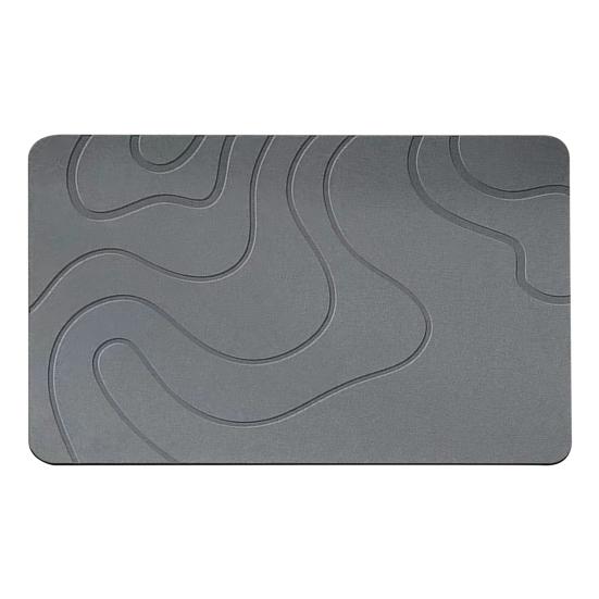 Коврик для ванной комнаты Быстро впитывающий Быстросохнущий Диатомовая грязь Противоскользящий Коврик для входа Нет