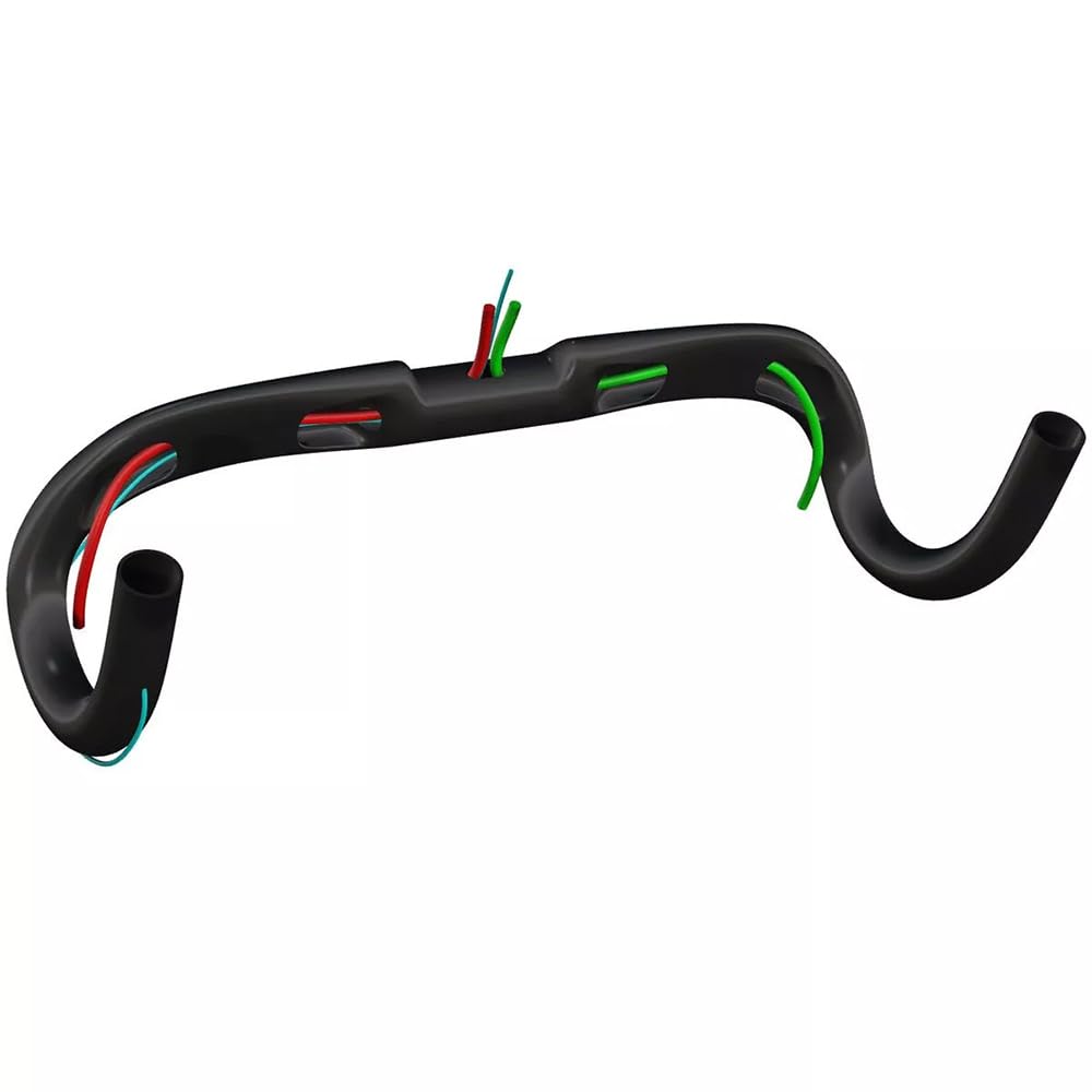 DEDA SUPERZERO DCR CRB POB UD Carbon RHM DCR Internal Cable Compatible Drop Handlebar 31.7/460 (Deda Routing)