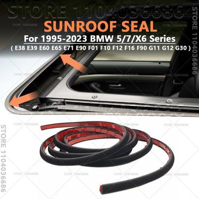 Для 1995-2023 E38 E39 E60 E65 E71 E90 F01 F10 F12 F16 F90 G11 G12 G30 BMW 5/7/X6 Серии Уплотнитель люка Длина 2980 мм 54107245551