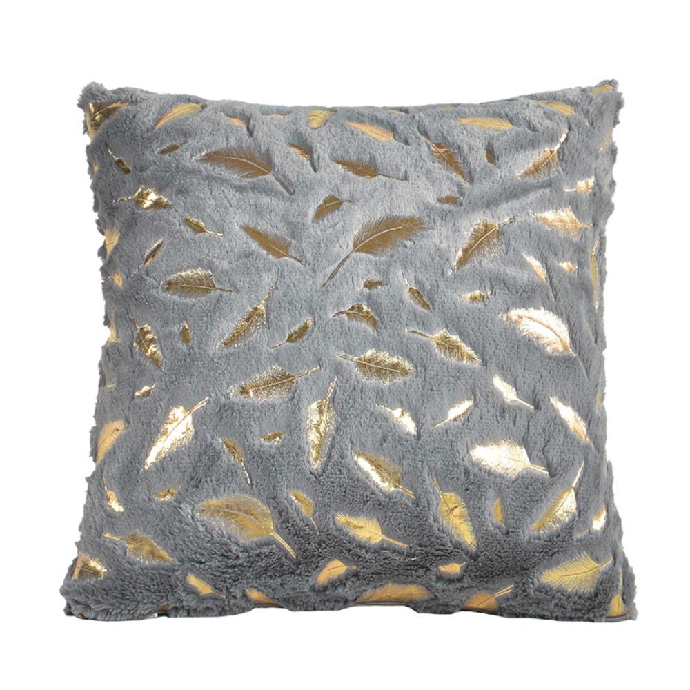 Плюшевые наволочки для диванных подушек 43x43см Наволочка для подушки Роскошная наволочка для диванной подушки Дом Офис Гостиная