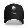 Triblend Solid Color Baseball Caps Peaked Cap Calimero Cartoon Sun Shade Hats Unisex Women