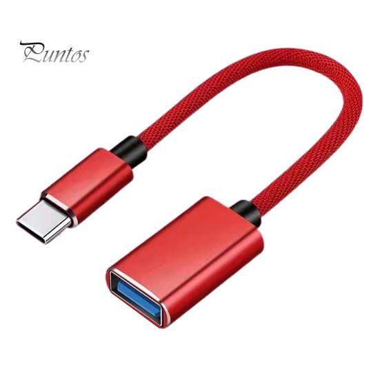 OTG Адаптер Кабель Data Plug Plug and Play Портативный Высокопрочный Универсальный Type-C Шнур Папа на USB 2.0 Мама для Дома Конвертер