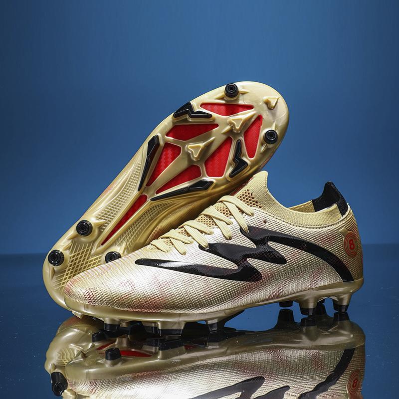 Мужские футбольные бутсы с длинными шипами и высокой лодыжкой, футбольные бутсы AG, детские уличные бутсы для травы, футбольные бутсы, тренировочные спортивные футбольные бутсы