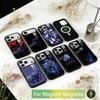 Чехол для телефона V-ValorantS O-Omen для iPhone17,16,15,14,13,12,11 Plus,Pro Магнитный с беспроводной зарядкой Magsafe