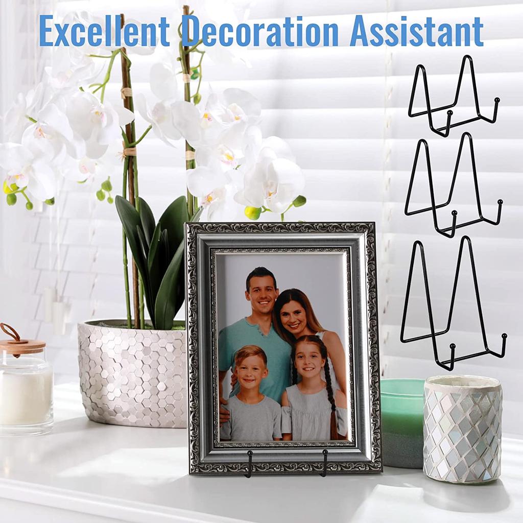 Подставка для картины, держатель, дисплей, мольберт, металлическая тарелка, блюдо, настольное искусство, фоторамка, декоративное настольное искусство 1 шт.