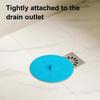 Силиконовая пробка для слива Большой размер Защита от запаха Легкая очистка Раковины Ванны Крышка для слива пола Уловитель волос