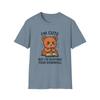 Unisex Softstyle T-Shirt Cute Teddy Bear Plotting Funny Book of Schemes Tee