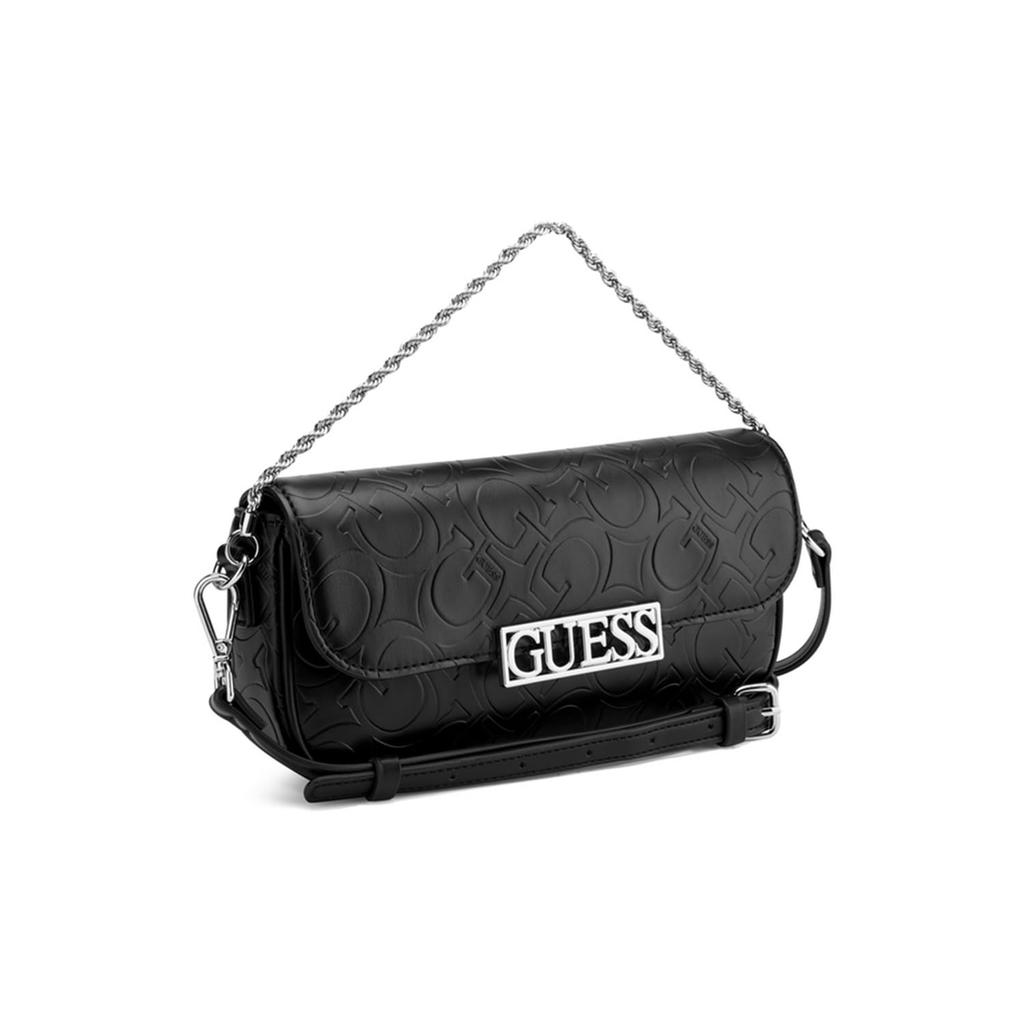 Guess DAISEE CROSSBODY FLAP Shoulder BLA Bag, Women's,