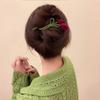 Flocking Tulip Hair Clip Women's Back Head Spoon Twist Clip Large Hair Clip Headwear High End One Line Accessories