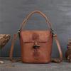 Женская сумка, винтажная сумка-мешок, универсальная сумка из натуральной кожи, изысканные сумки на плечо