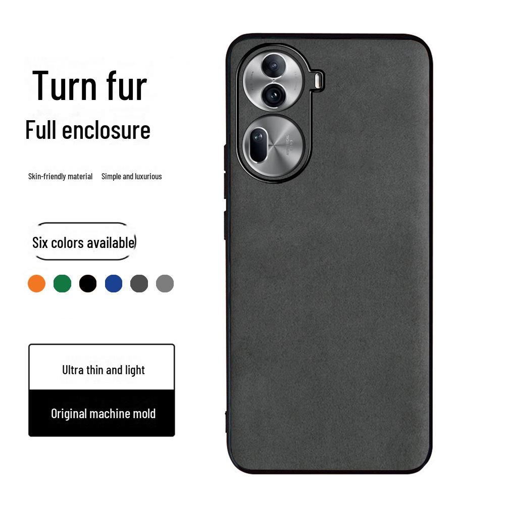 OPPO Reno6 Reno6Pro+ Замшевый Полностью Закрывающий Ультратонкий Защитный Чехол.