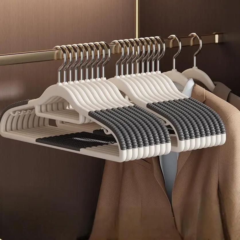 10 шт. вешалки для одежды бытовые нескользящие вешалки для общежития спальня специальное хранение вешалки для одежды без следов