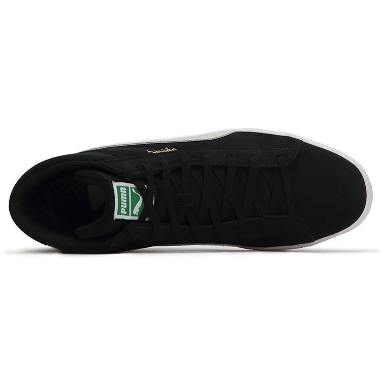 Puma Кроссовки унисекс Suede Mid 21 Черные Белый Зеленый 380205-01