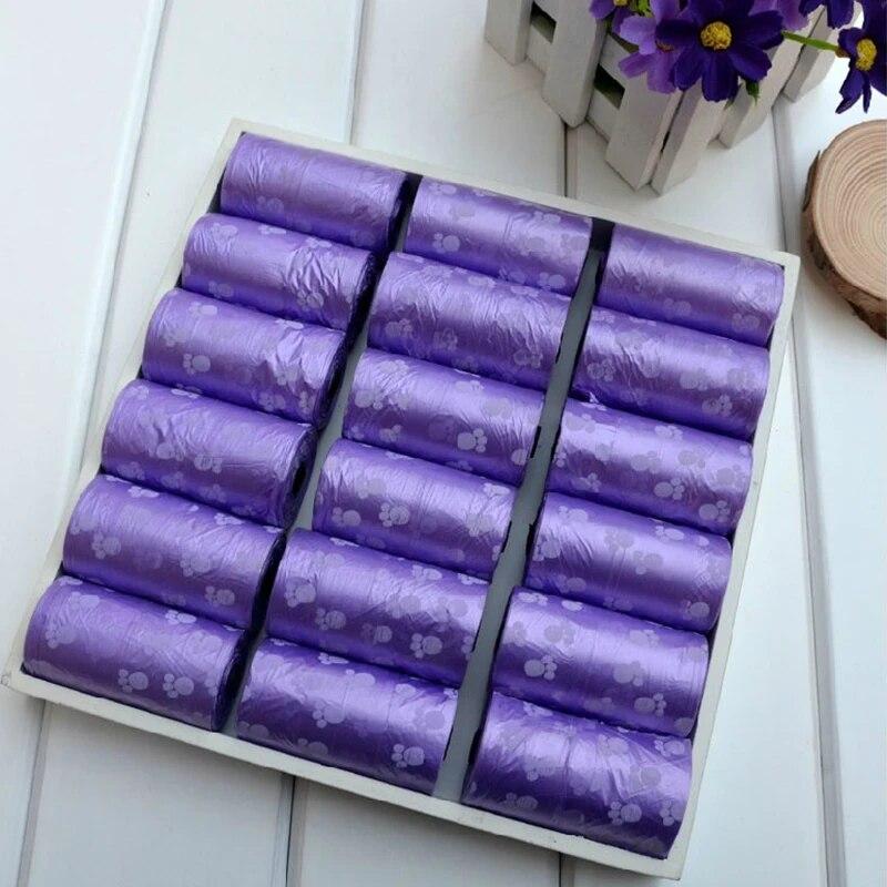 5 рулонов, 75 шт., разлагаемые мешки для мусора для домашних животных, уличный домашний чистый сменный мешок для мусора, мешок для мусора для собак, кошек, органайзер для очистки, сменный мешок для мусора