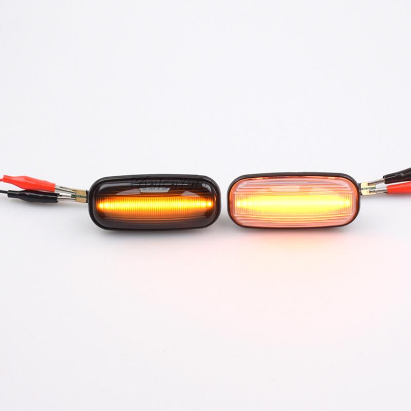 1Pair Premium Quality LED Dynamic Turn Signal Light For Land Rover Discovery 2 Defender Freelander 1