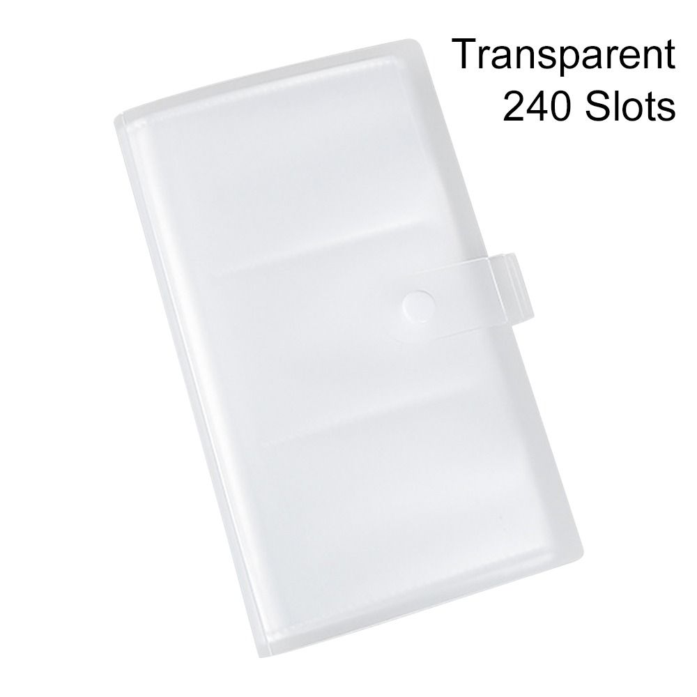 1Pcs Portable Money Savings Challenges Binder Waterproof Budgeting Planner Book Money Album Fun Way