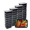 5Pcs/set Large Capacity Disposable Food Containers Plastic Lunch Box Creative Fridge Storage Boxes
