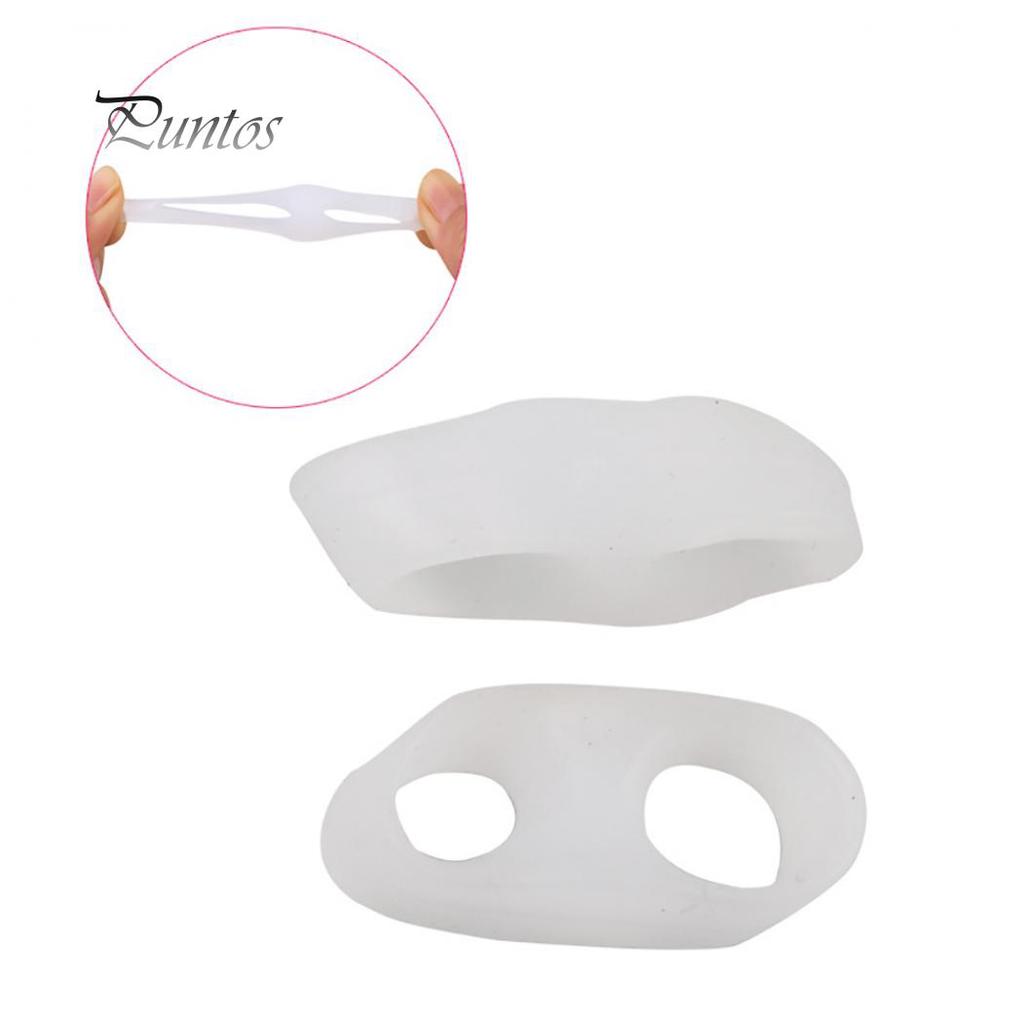 1 пара силиконовых гелевых разделителей для маленьких пальцев ног, уход за ногами