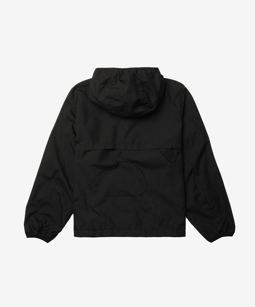 Rowm Perforation Wind Breaker (Black)