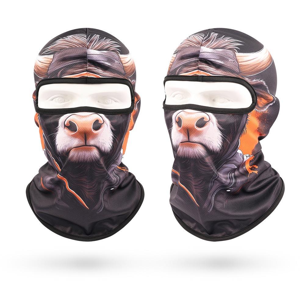 Sweat Absorbent Funny Prank Mask Breathable Motorcycle Ski Face Mask Daily Outdoor Trips