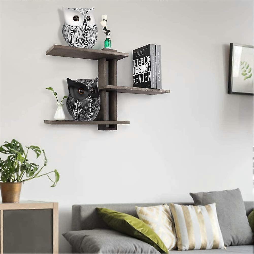 Owl Figurines. Modern Home Decor, Bird Statue, Small Decor Items For Shelf, Living Room Bedroom Office Decoration, Bookshelf Decor, TV Stand Decor