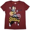 Sun Records Womens/Ladies Elvis Presley Mic T-Shirt