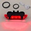 Bicycle Tail Lights USB Charging Night Riding Warning Light Suitable for Most Bikes